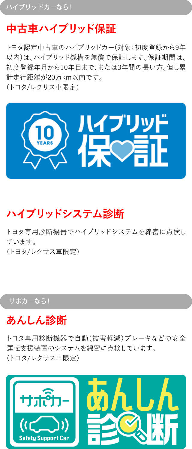 トヨタ認定中古車の魅力 トヨタ車のことなら福岡トヨペット 公式