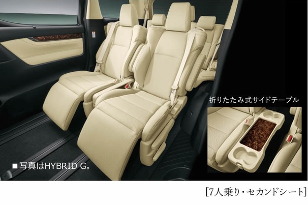新車 アルファード リラックスキャプテンシート