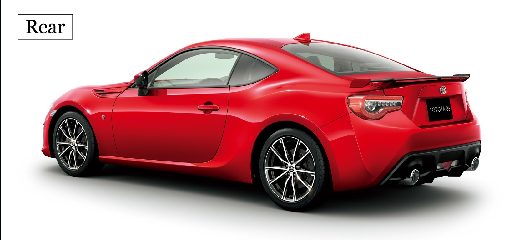 新車 86 エクステリア Rear