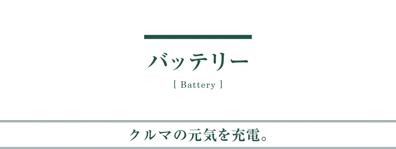 メンテナンス 用品 バッテリー