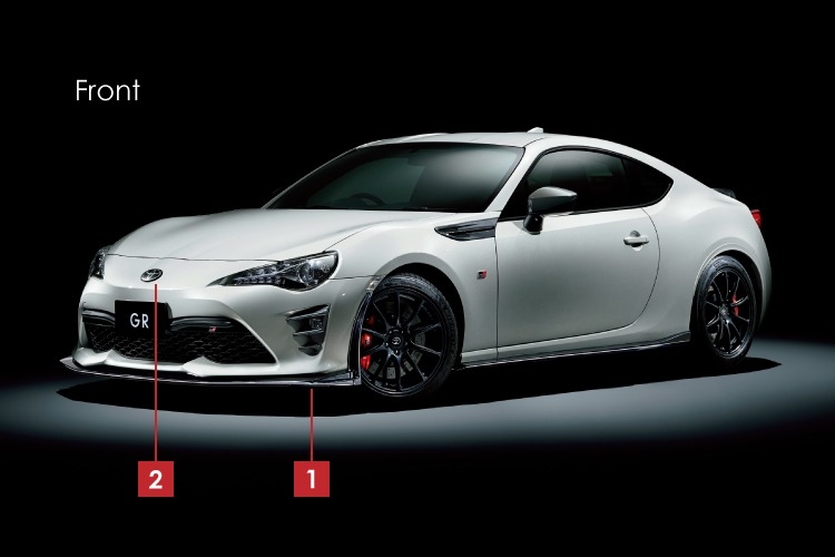 新車 GR 86 Design Front