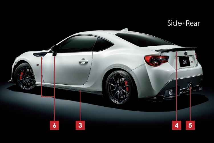新車 GR 86 Design Side・Rear
