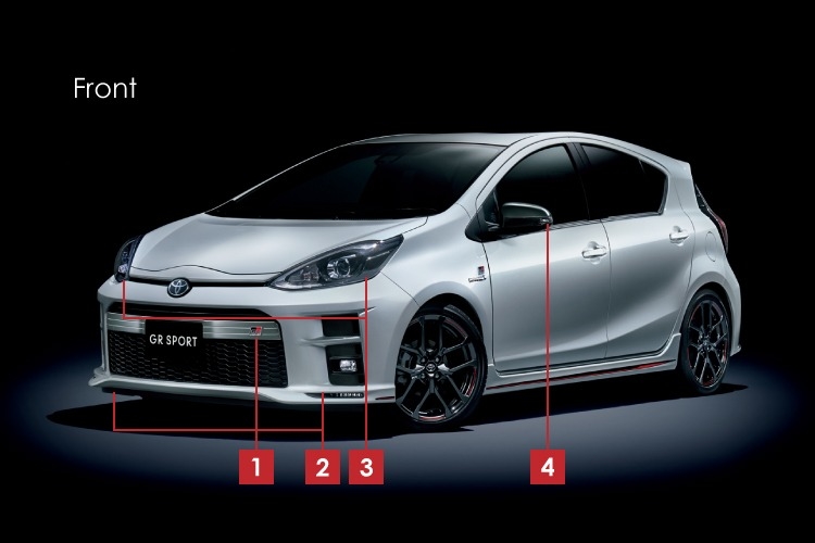 新車 GR アクア Design Front