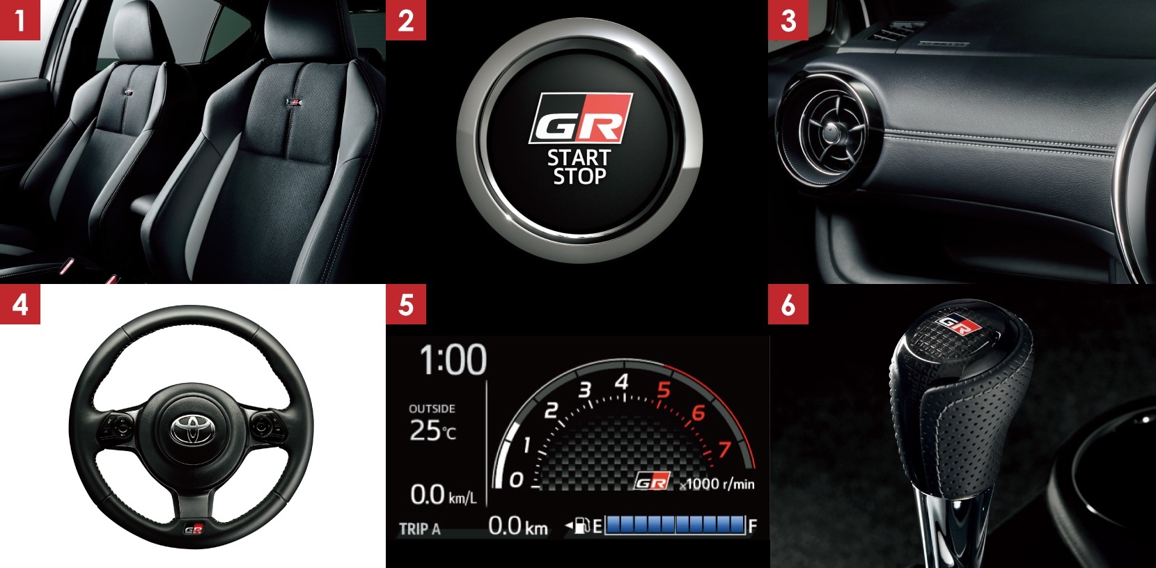 新車 GR アクア Interior