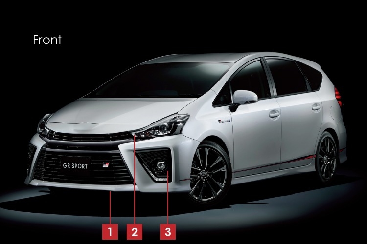 新車 GR プリウスα Design Front