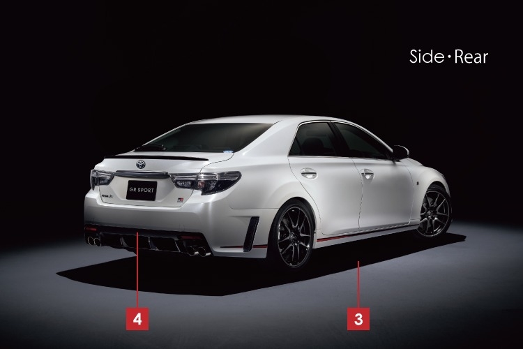 新車 GR マークX Design Side