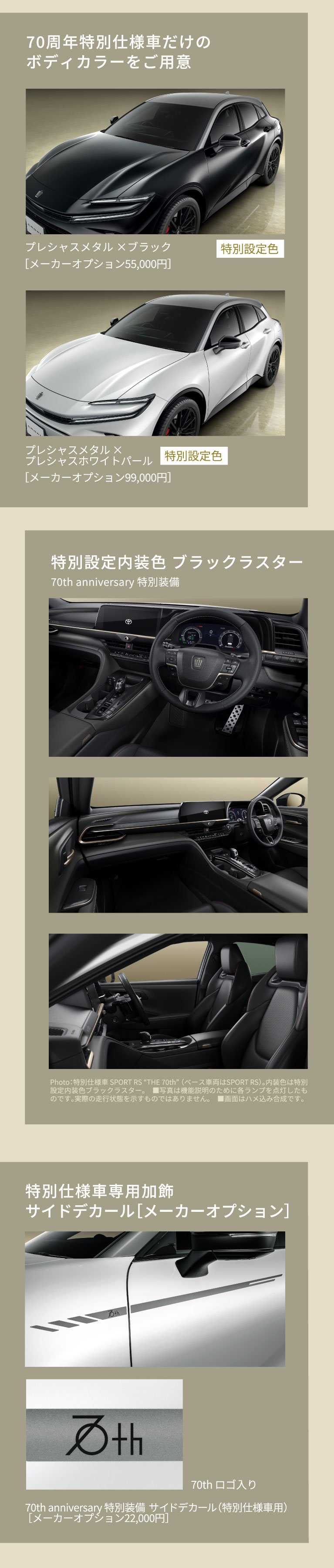 クラウン特別仕様車SPORT RS 