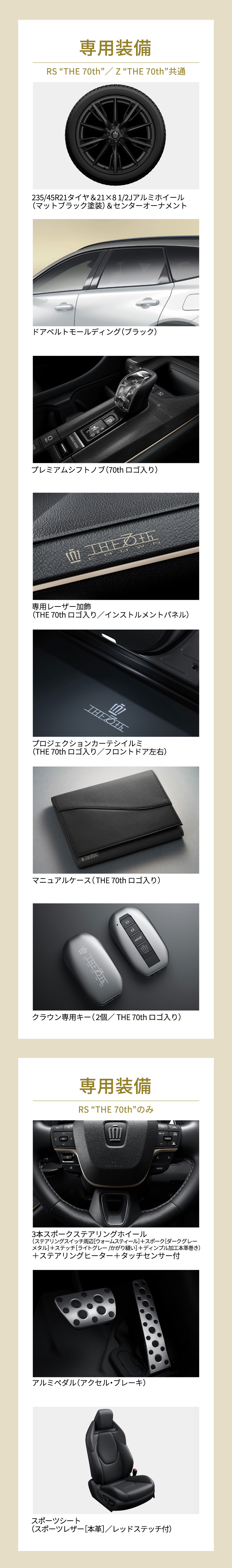 クラウン特別仕様車ESTATE RS 