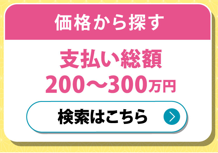 価格から探す　支払い総額200〜300万　在庫はこちら