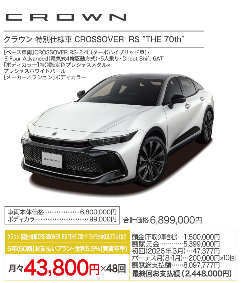 @トヨタ まとめ売り 522 新春初売り大抽選会 | トヨタ車のことなら福岡トヨペット[公式]