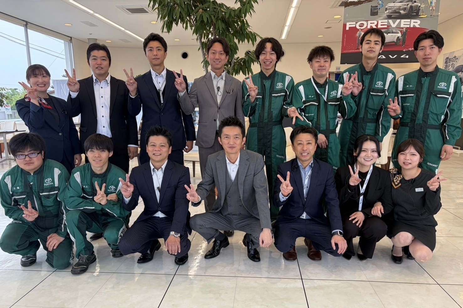 柳川店－固定１番・集合写真