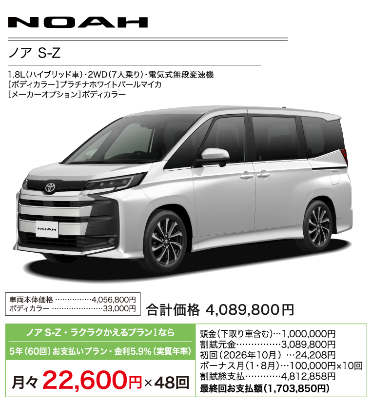 ノア S-Z
