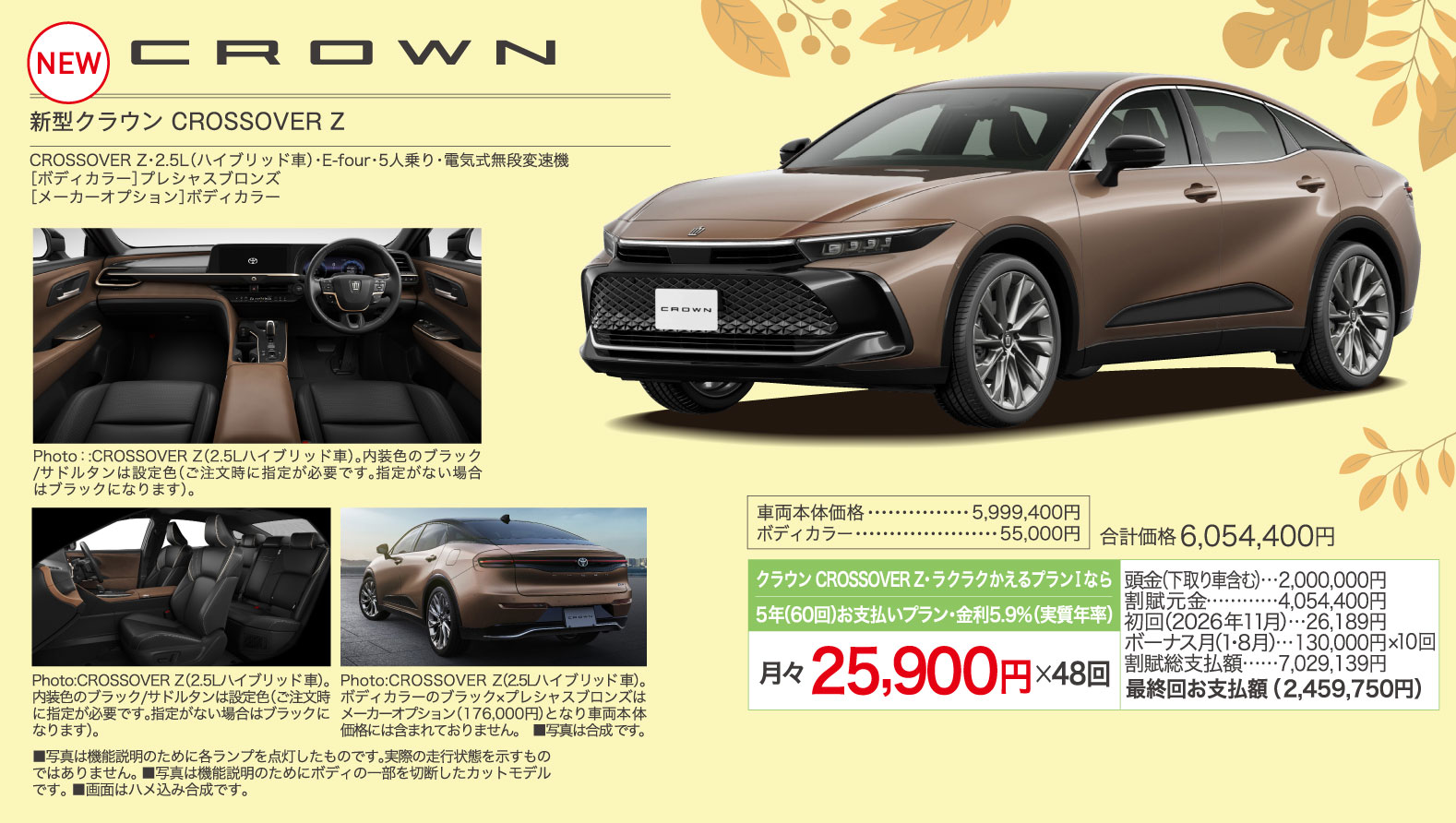 新型クラウン　CROSSOVER Z