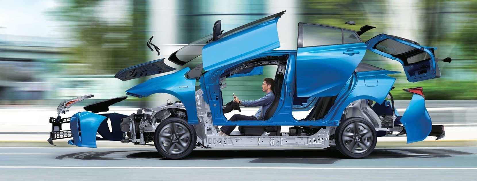 新車 プリウス ボディ剛性アップ