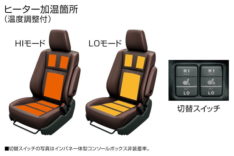 新車 エスクァイア 寒い日のドライブも快適に