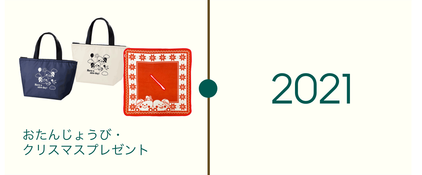 2021　おたんじょうび・クリスマスプレゼント
