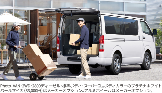 ハイエース　特設ページ