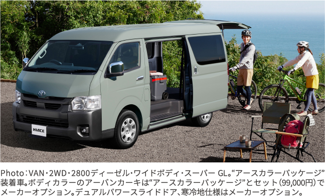 ハイエース　特設ページ