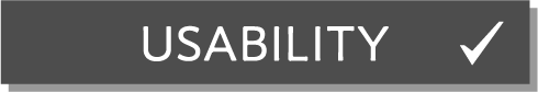 USABILITY