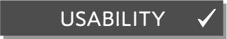 USABILITY